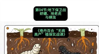 第04节：地下保卫战&mdash;&mdash;蛴螬、地老虎与螨虫 ，课程：《卷丹百合&ldquo;无病高产&rdquo;植保实战课》#识农AI