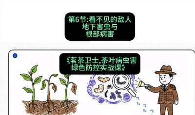 第06节：看不见的敌人&mdash;&mdash;地下害虫与根部病害，课程：《茗茶卫士&mdash;&mdash;茶叶病虫害绿色防控实战课》#识农AI