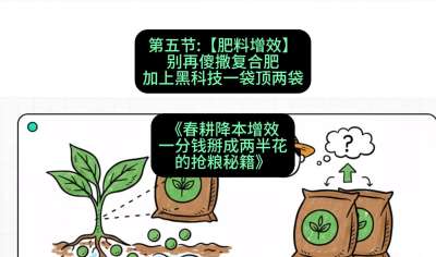 第五节：【肥料增效】别再傻撒复合肥，加上&ldquo;黑科技&rdquo;一袋顶两袋